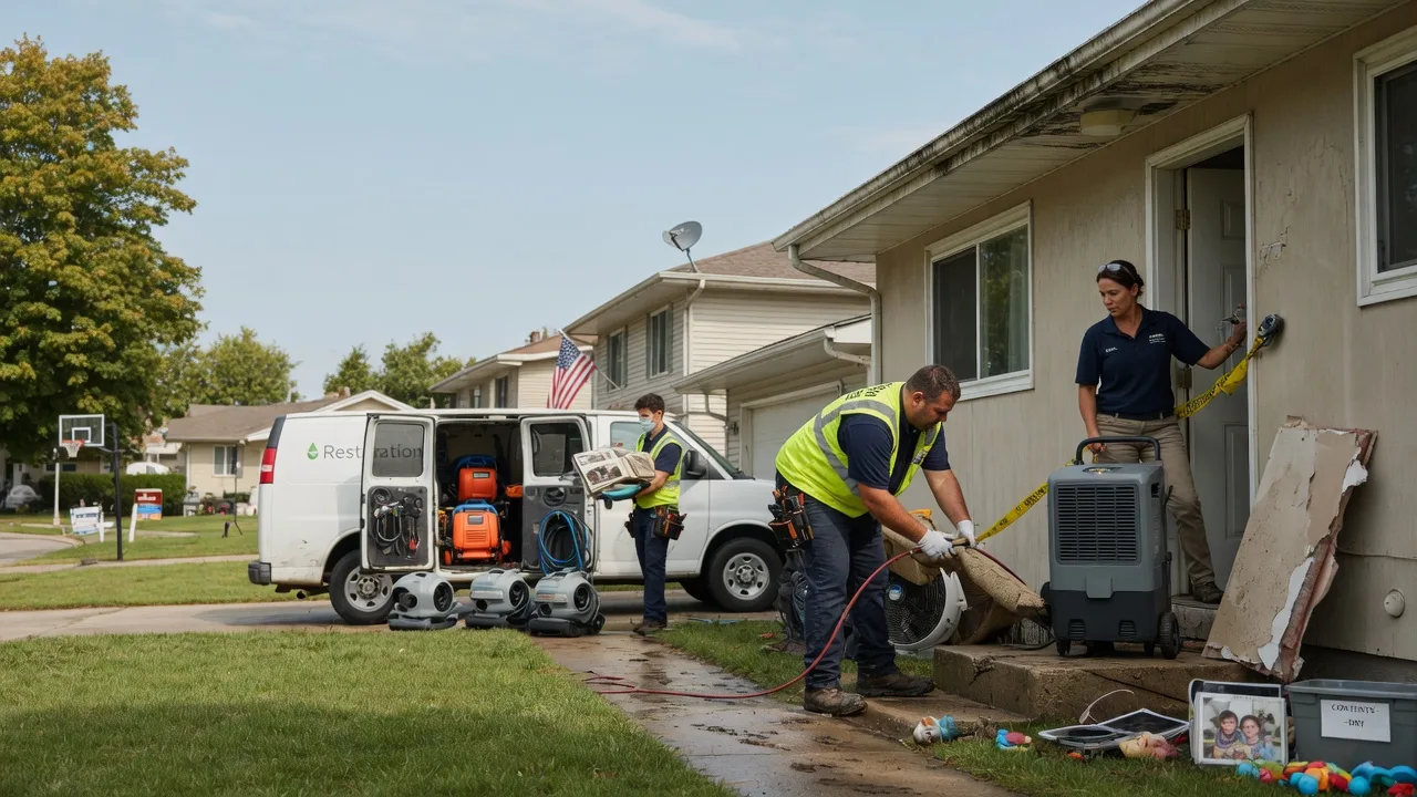 Water Damage Restoration in Lake Orion, MI near me